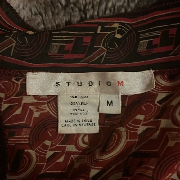STUDIO  M KIMONO Style Blouse SZ M - Picture 3 of 8